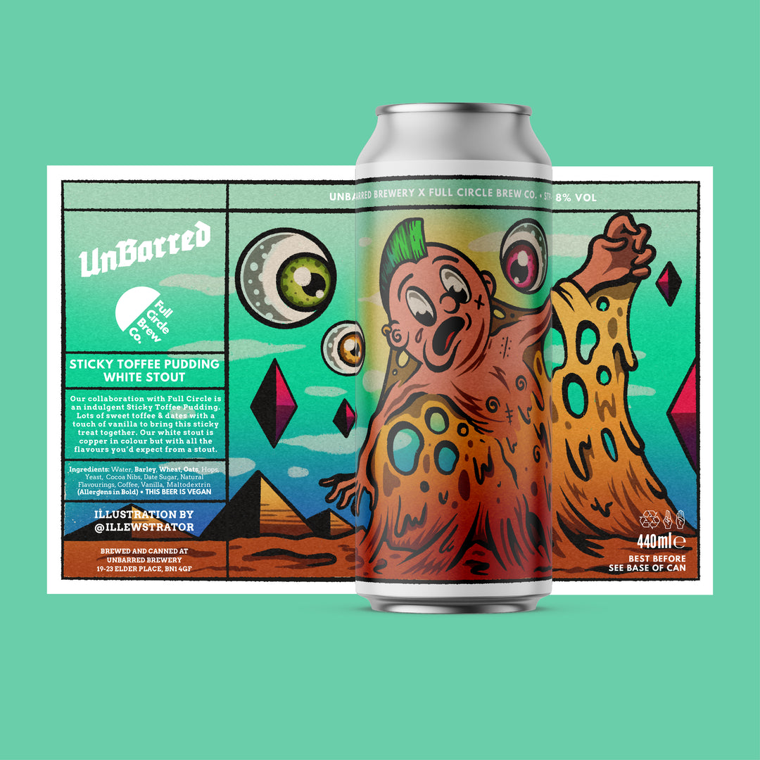 UnBarred x Full Circle Brew Co: Sticky Toffee Pudding White Stout