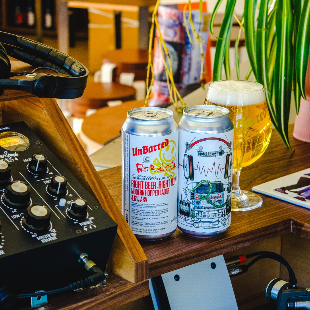 Right Beer, Right Now - Fatboy Slim x George Fox Collab 4.6%