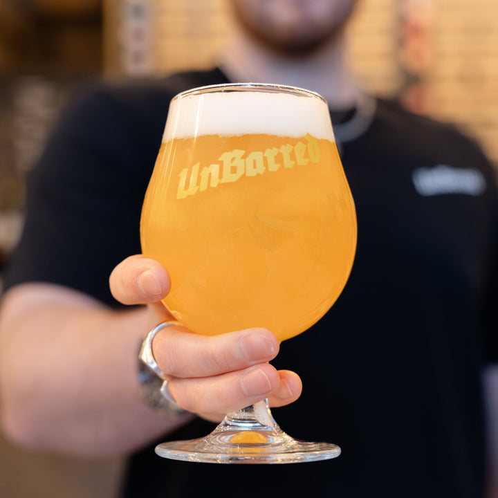 UnBarred Tulip Glass